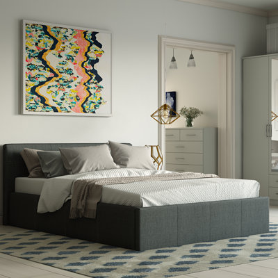 Coopersburg Upholstered Ottoman Storage Bed