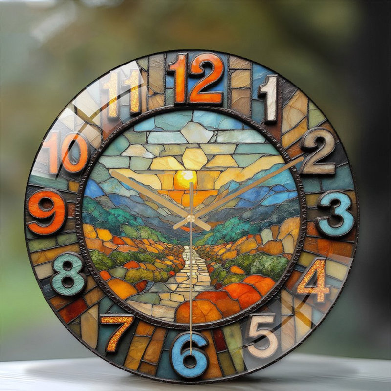Horloge murale 12 po