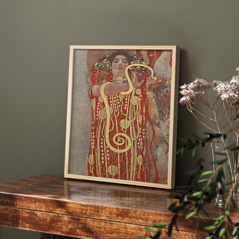 «Gustav Klimt XXV» sur, Naturel, H 14 po x l 11 po