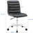Modway Ripple Armless Mid Back Vinyl Office Chair-394317371