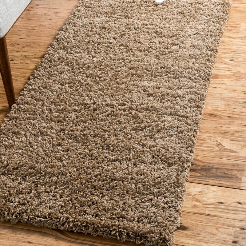Tapis brun Rodolphe Sandy, Tapis de couloir 2 pi x 6 pi 1 po