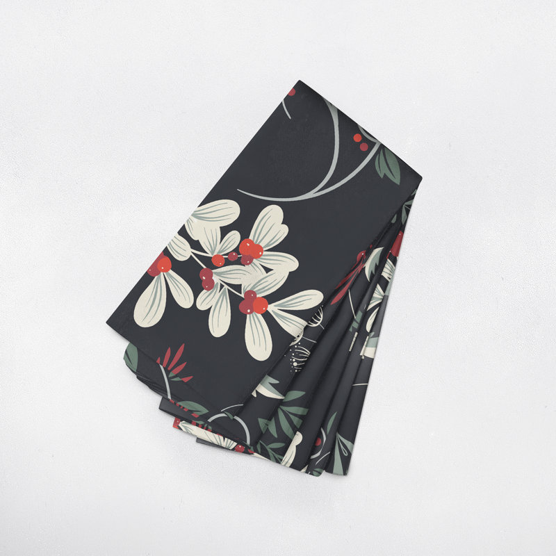 Serviette 17 po Silent Night