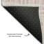 Tapis rose Prisco lavable à la machine de qualité supérieure-1655168578