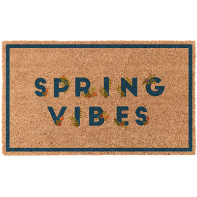 Tapis d'entrée antidérapant Flavienne 30 po x 18 po
