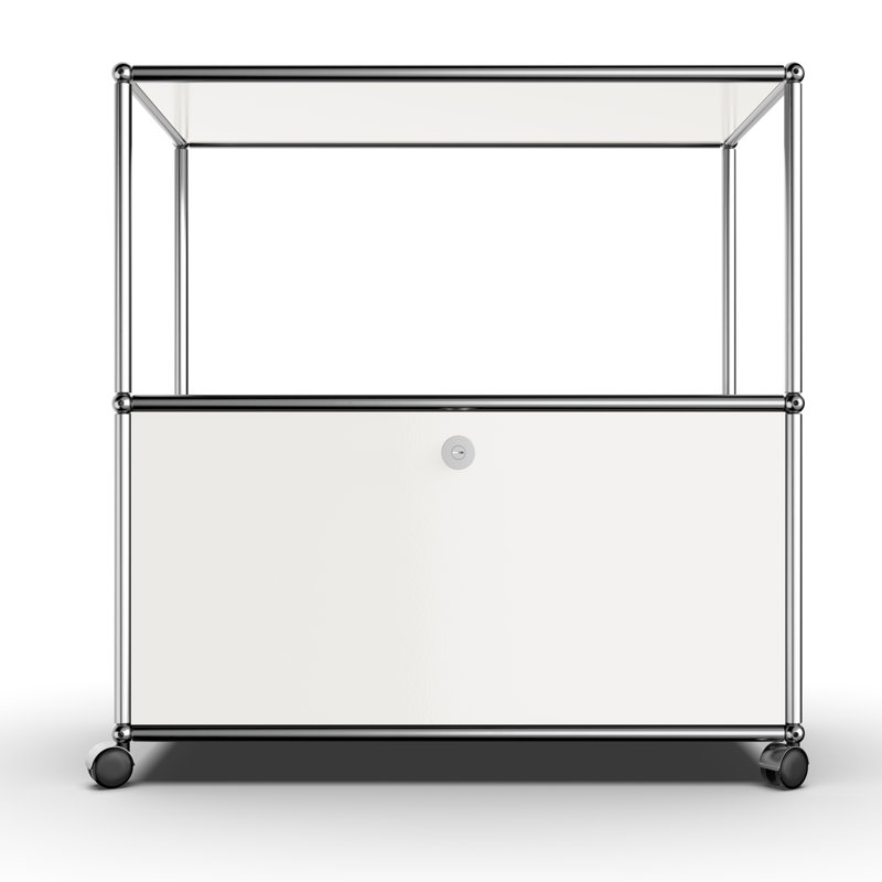 Johnphilip 29.5'' Wide 2 - Shelf Storage Cabinet, White