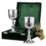 Italian Grape Harvest Goblet Handmade Goblet