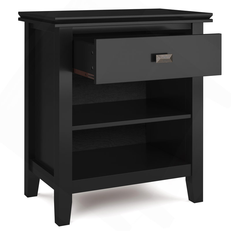 Artisan - Table de chevet - Noir, Noir