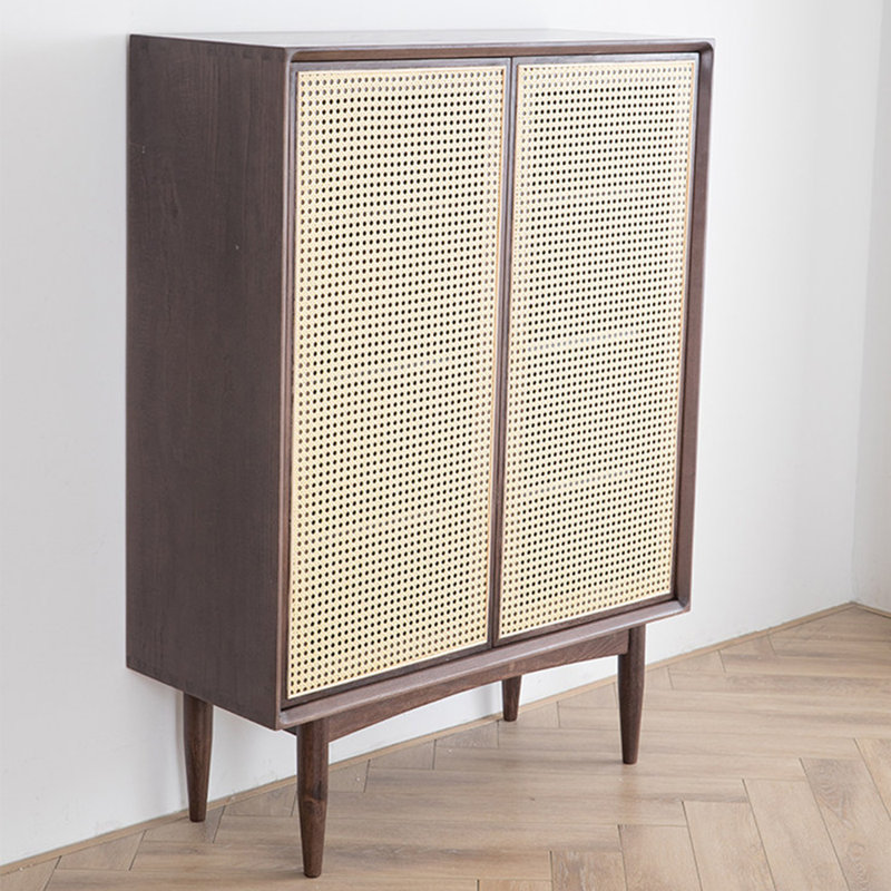 Rangement pratique pour chaussures, Bois brun foncé