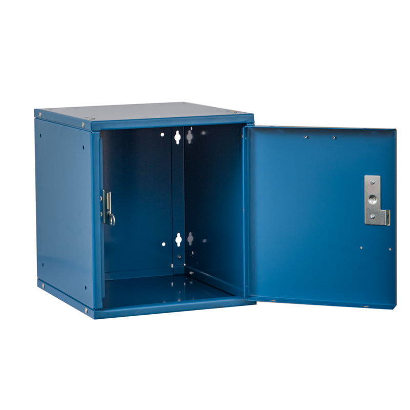 Casier large 1 niveau 1 Cubix, Bleu marine, Oui