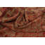 Tapis oriental pré-1900 à teinture végétale antique 4 x 6