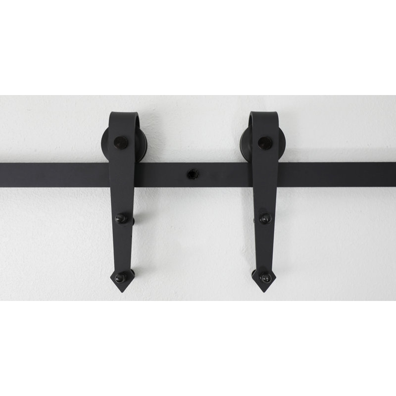 Ensemble de quincaillerie de porte de grange simple standard N Peace, 60 po