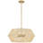 Nekoosa 4-Light Dimmable Geometric Chandelier 