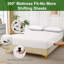 Housse de protection imperméable et épaisse pour matelas - housse de lit respirante et anti-poussière-410097577