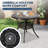 2- Person Patio Dining Table,Cast Aluminum Patio Table With Umbrella Hole