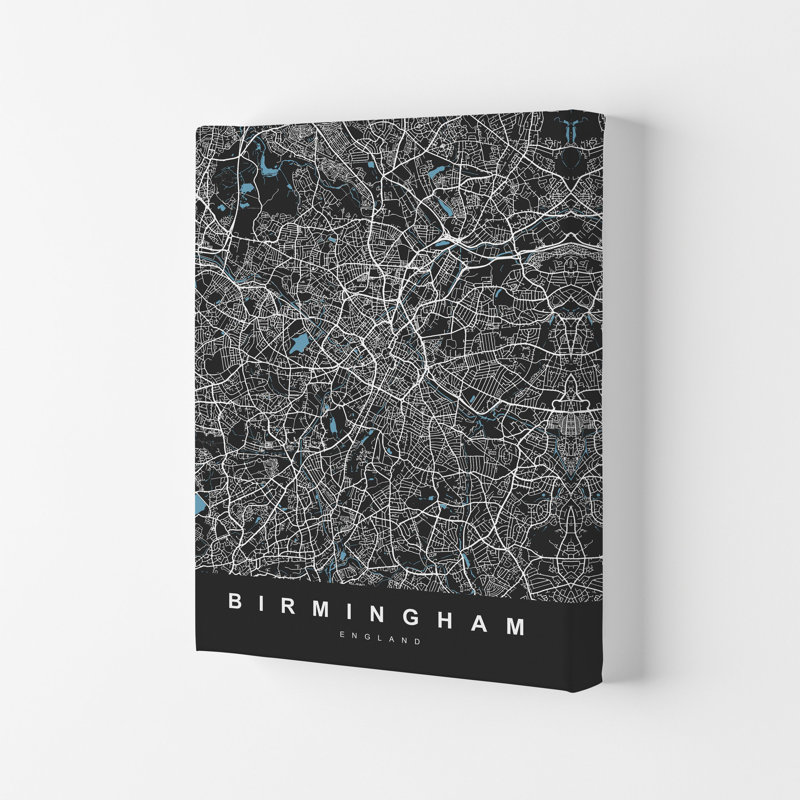 Birmingham III - Print, Wrapped Canvas, 84cm H x 59.4cm W x 4cm D