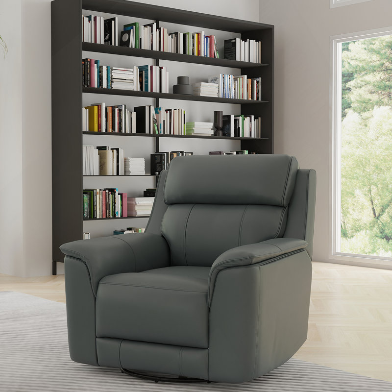 Manual Glider Recliner in Sapphire, Sapphire Blue