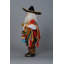 Christmas Fiesta Santa Figurine