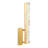 Integrated LED 5" Brass Modern Wall Light with Handmade Textured Glass for Living Room Hallways Entryway Bedroom-94314935