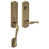 Satin Brass & Black selected