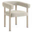 Ensemble de 2 chaises de salle à manger d'extérieur en aluminium Nautica-105239601-105239602