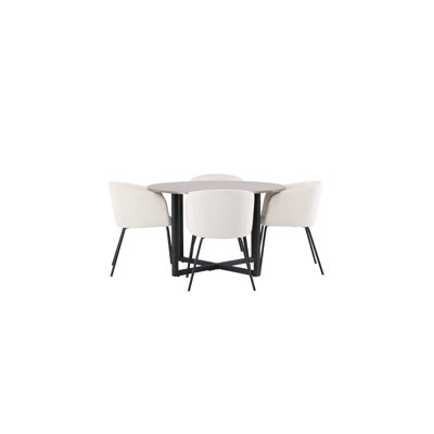Benedick 4 -Person Dining Set