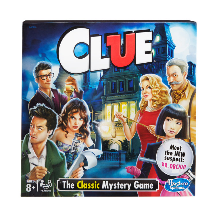 CLUE The Classic Mystery Game - Hasbro Games