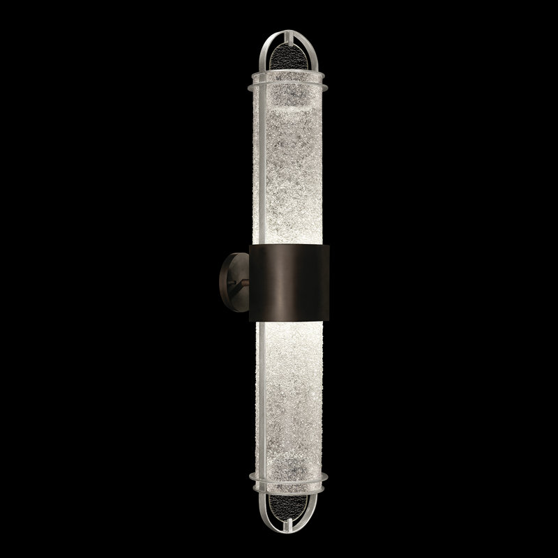 Applique murale BOND 35,3, Noir, Transparent