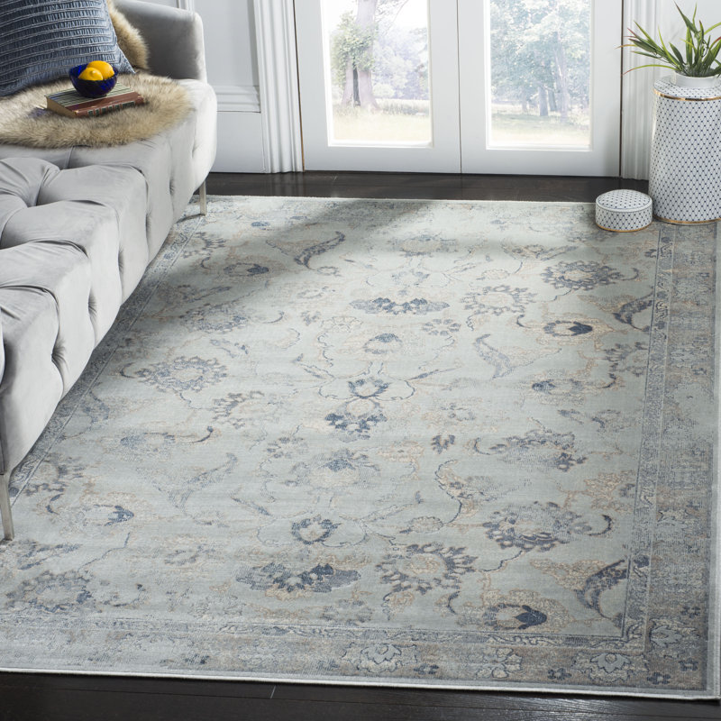 Bolen Oriental Wool Hand Woven Area Rug, Rectangle 160 x 229 cm