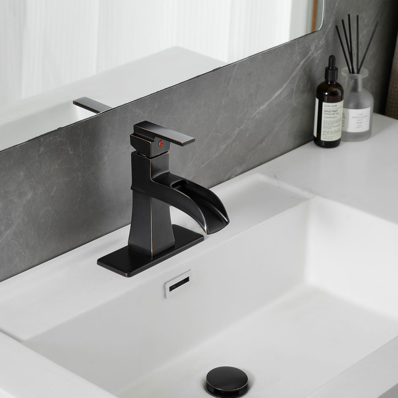 Single-Hole Bathroom Faucet, Oil Rubbed Bronze
