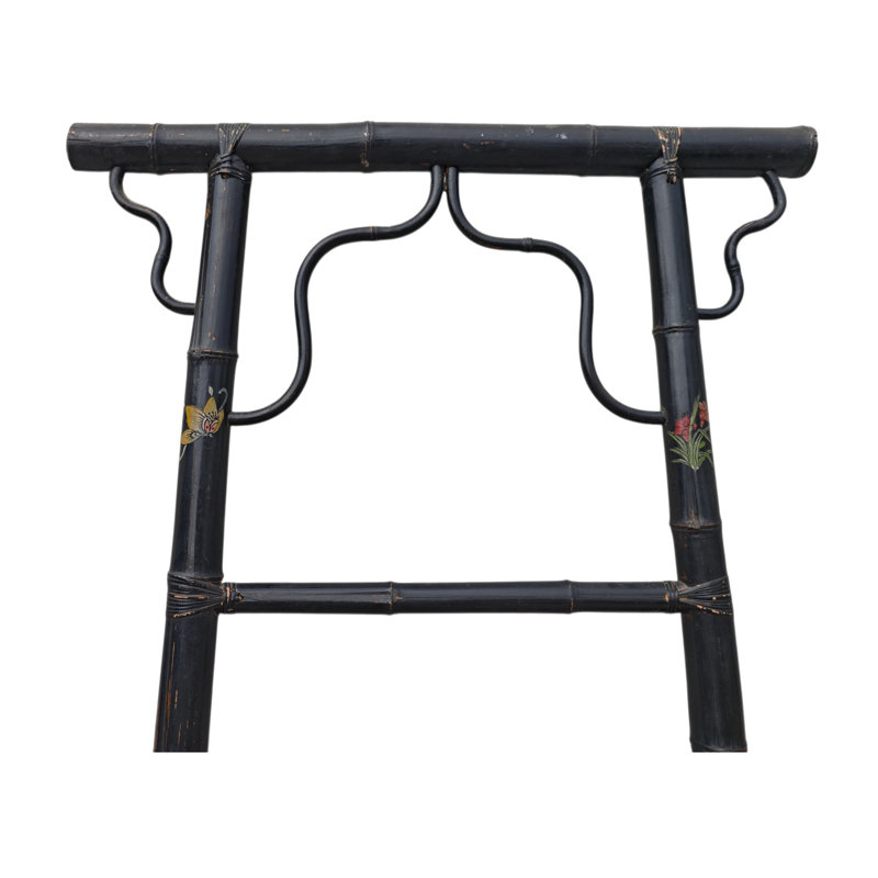 Vintage Hand-Painted Bamboo Ladders