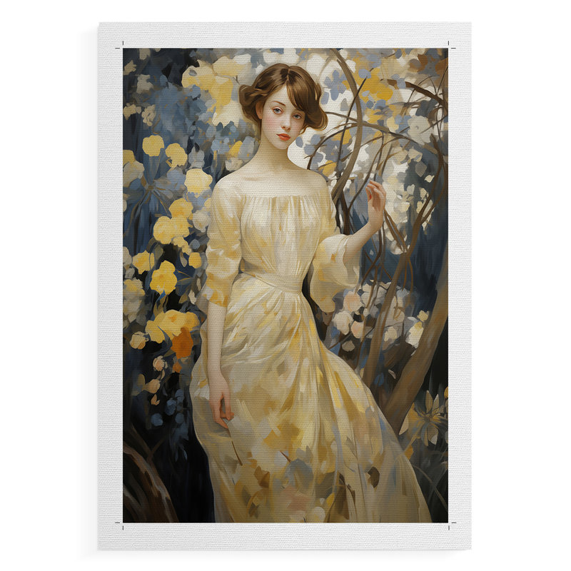 WOMEN Series DLxxi - reproduction sur toile de qualité supérieure seulement - non encadrée - prête à être accrochée