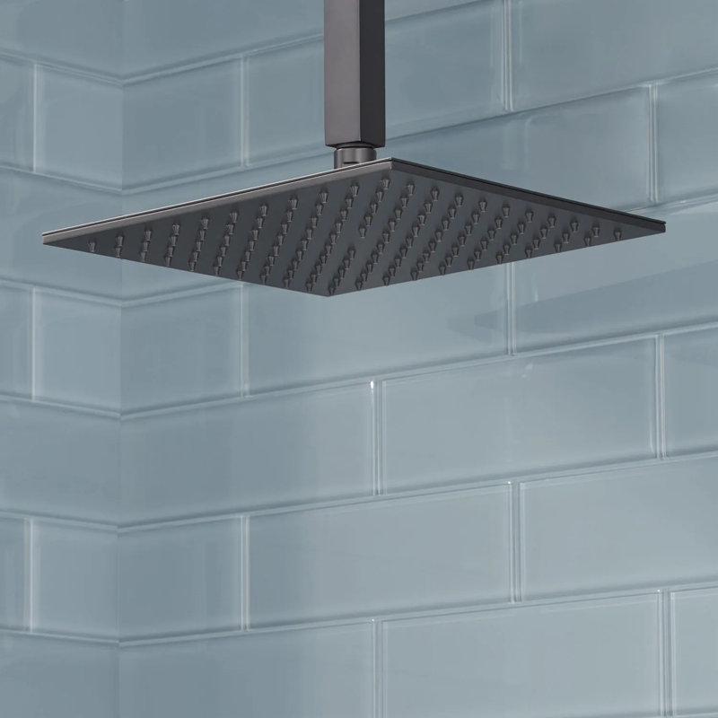 Système de douche Hibiscus Simple Select, Noir mat