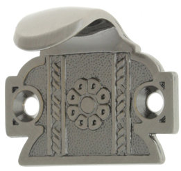 Solid Brass Ornamental Sunburst Sash Lift