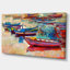 « bateau et océan », peinture beige et bleu Seascape-21970746-35123882