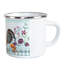 Tasse de camping coq