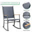 Chaises berçantes de patio pour 2 personnes-1895964412