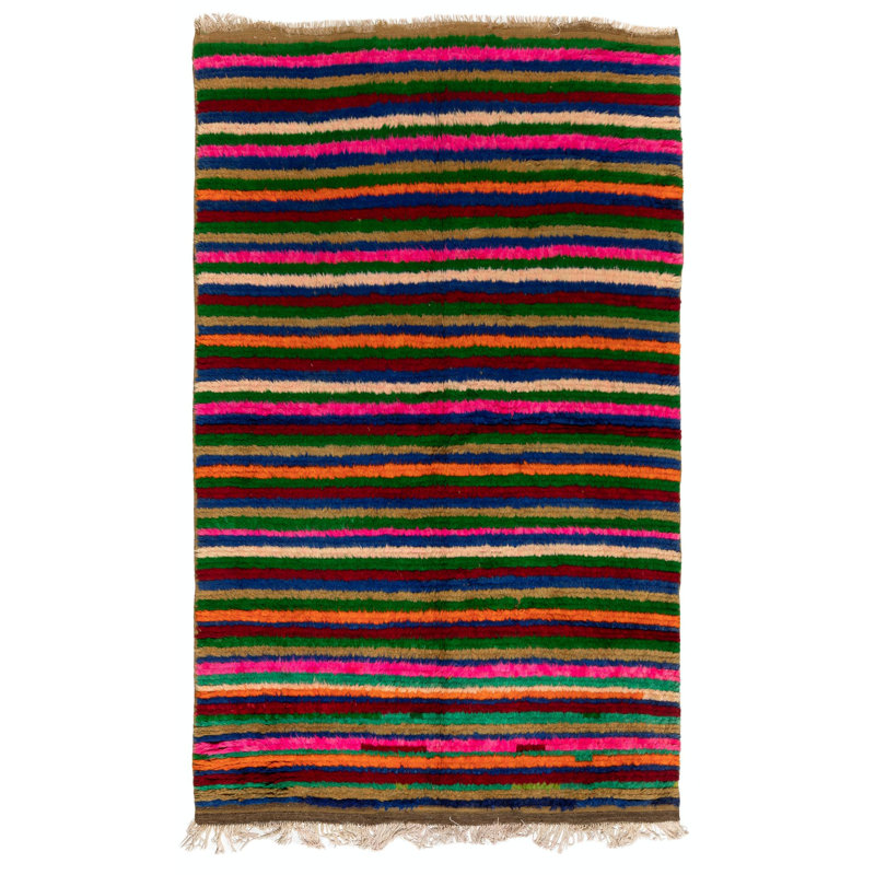 Tapis coloré coloré Tulu Vintage