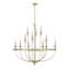 Lustre classique / traditionnel à 12 lumières de 40,2 po de style bougie Emery-1761323188