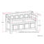 Banc de rangement en bois massif pour hall d'entrée-1253370167