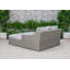 Lit de jour de patio avec coussin Highlandville