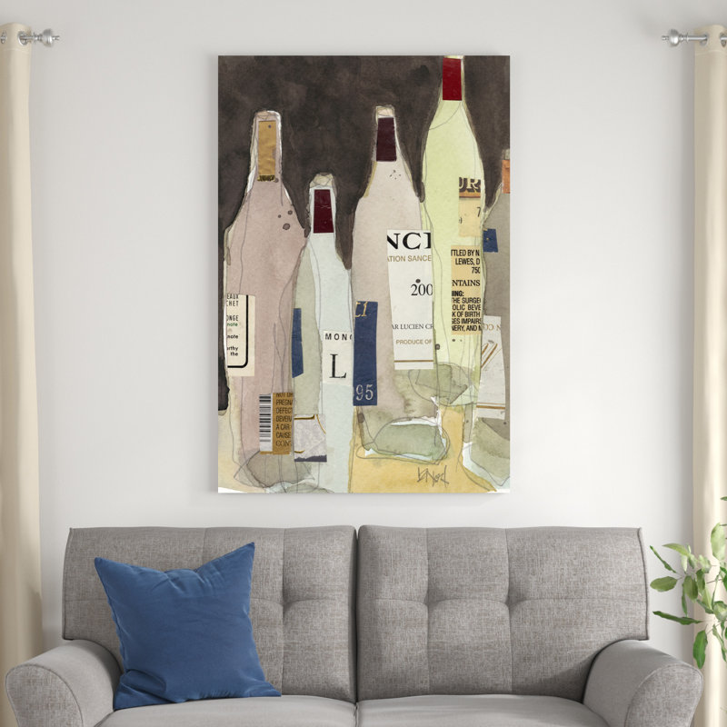 Vins et spiritueux IV, H 48 po x l 32 po x P 1,25 po