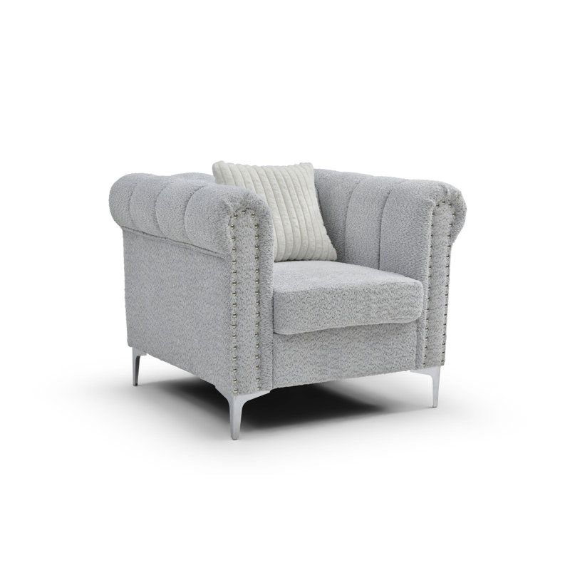 Chaise Sammy G00340A-C, GRIS
