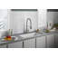 Évier de cuisine encastré à cuve simple 33-1 / 2 po x 18-5 / 16 po x 9-1 / 2 Cairn Cairn-65117847