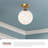 Nedra Glass Semi Flush Mount-66310672