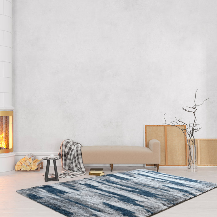 Modern Abstract Shaggy Carpet Indoor Washable Rug Non-Slip Soft Big Area Rug Fluffy Mat For Home Decor