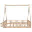 Arik Kids Full Tent-shaped Floor Bed Standard Platform Bed by Harper Orchard-1687951741-1688673455