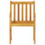 4 - Person Wood Patio Dining Set with