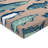 Ambesonne Fish Fitted Sheet 2-Pack Vintage Seafood Composition Multicolor-106741724