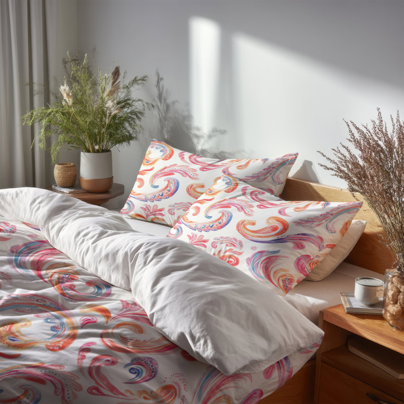 Ensemble d'édredon 6 pièces Modern Modern, Queen Comforter + 3 Additional Pieces