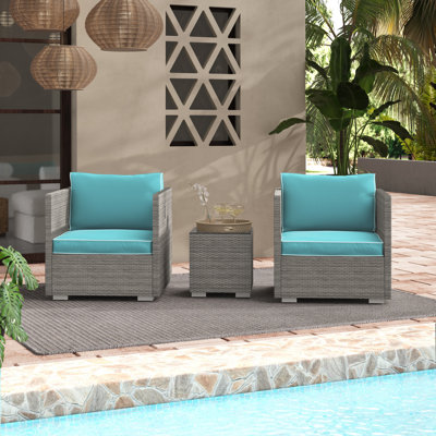 Ensemble modulaire d'extérieur 3 pièces Repose par Modway
